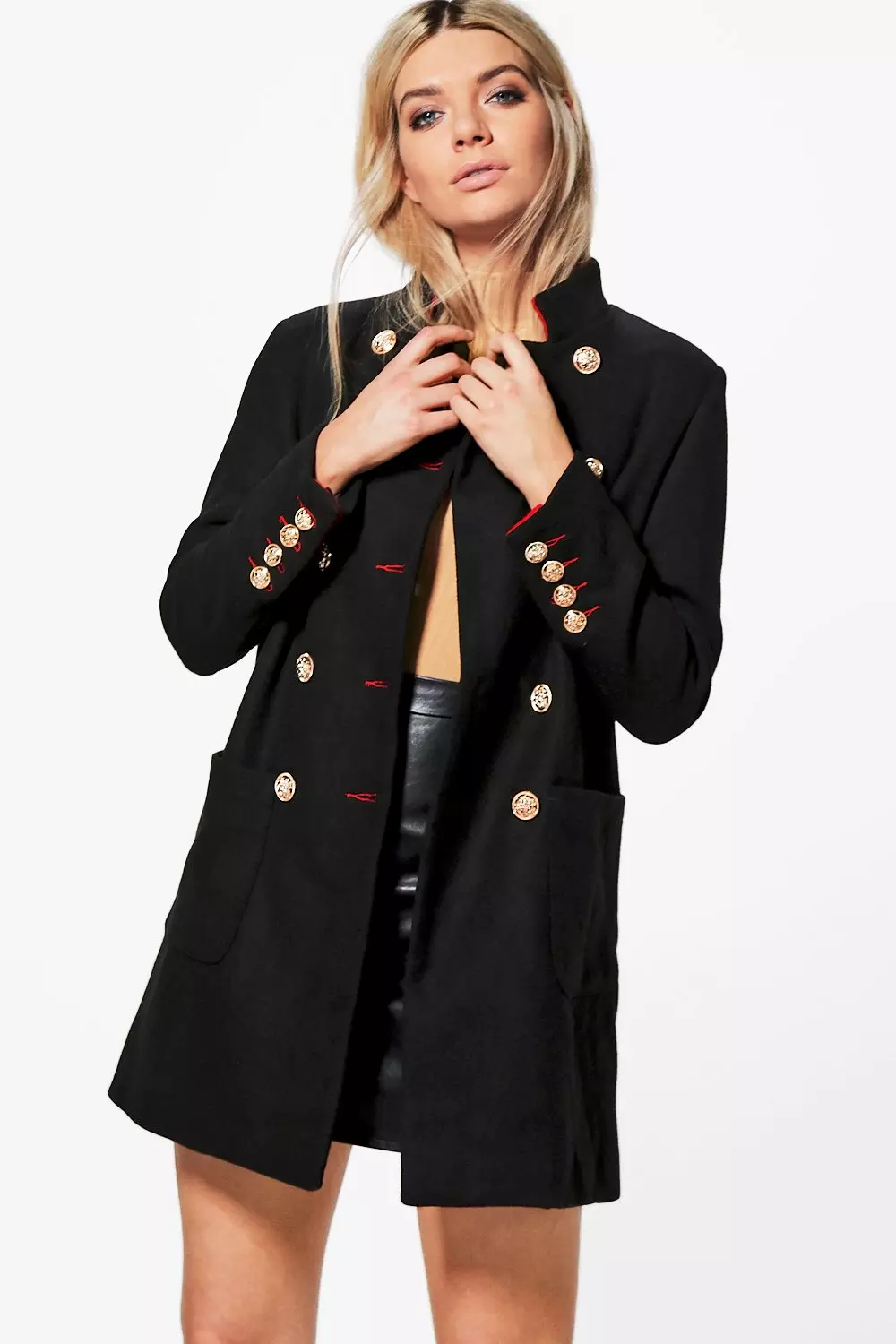 Boohoo shop military jacket