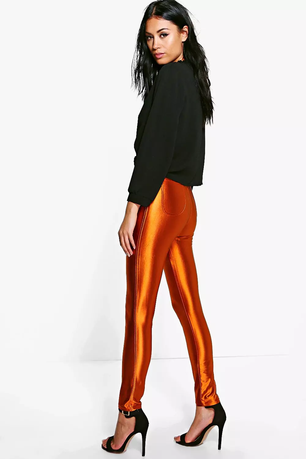 Skinny best sale disco pants