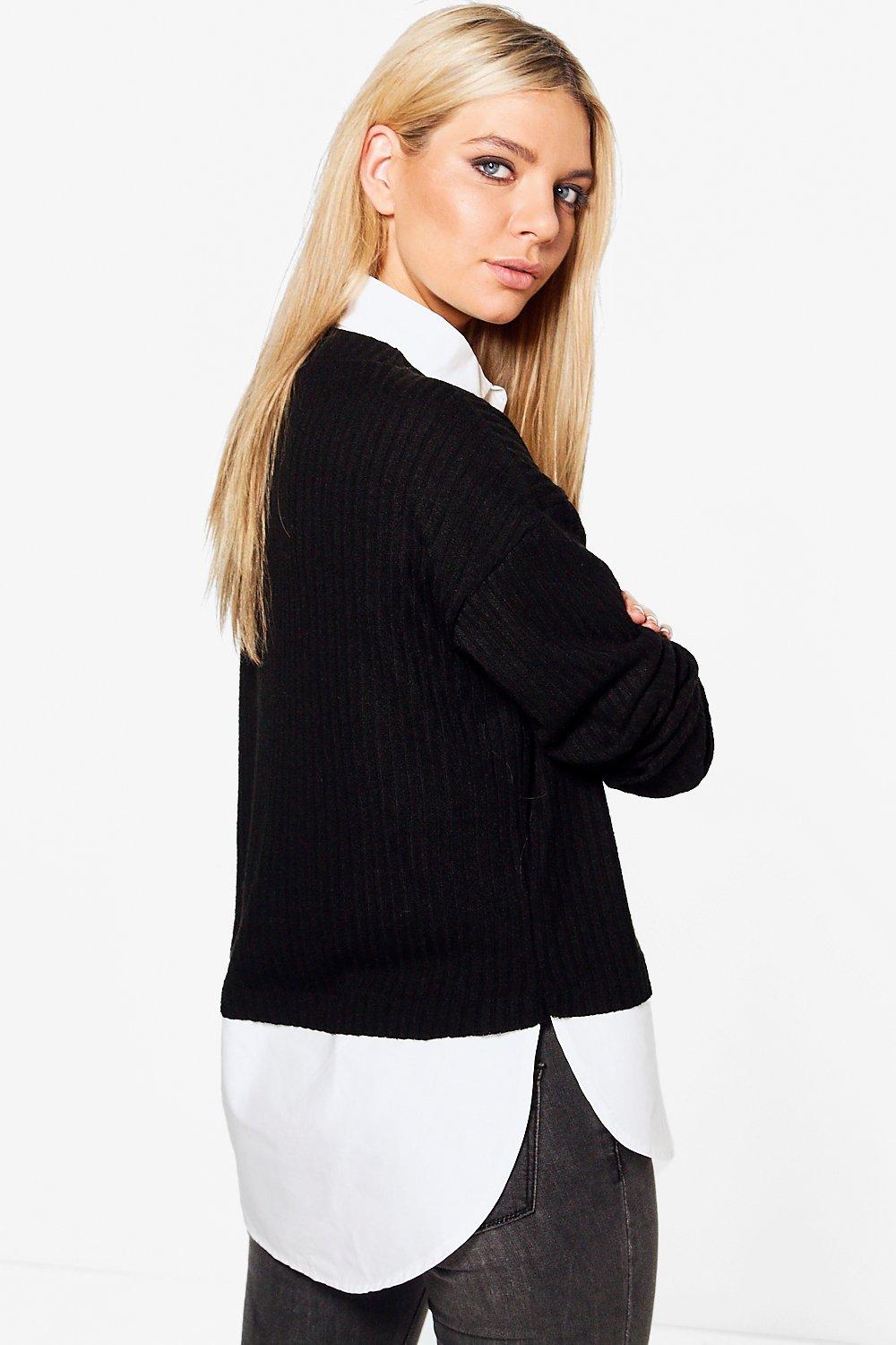 shirt and jumper combo ladies