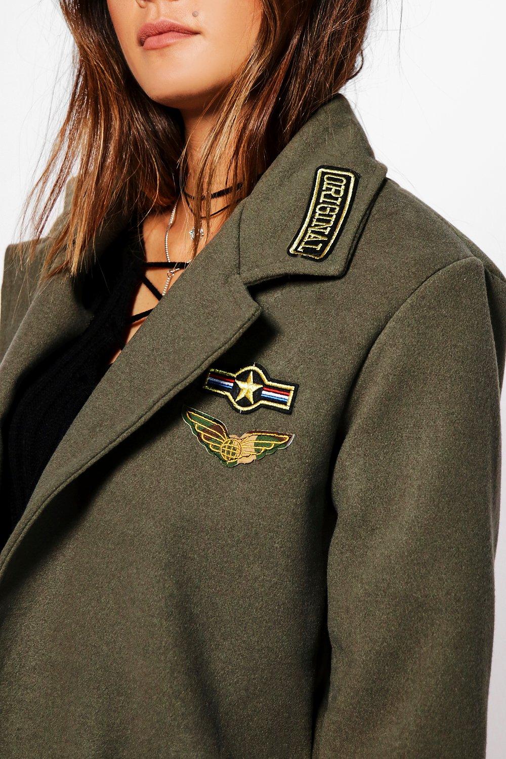 Manteau cheap militaire femme