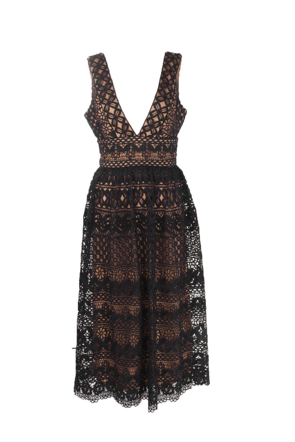 In lace of emergency midi dress online