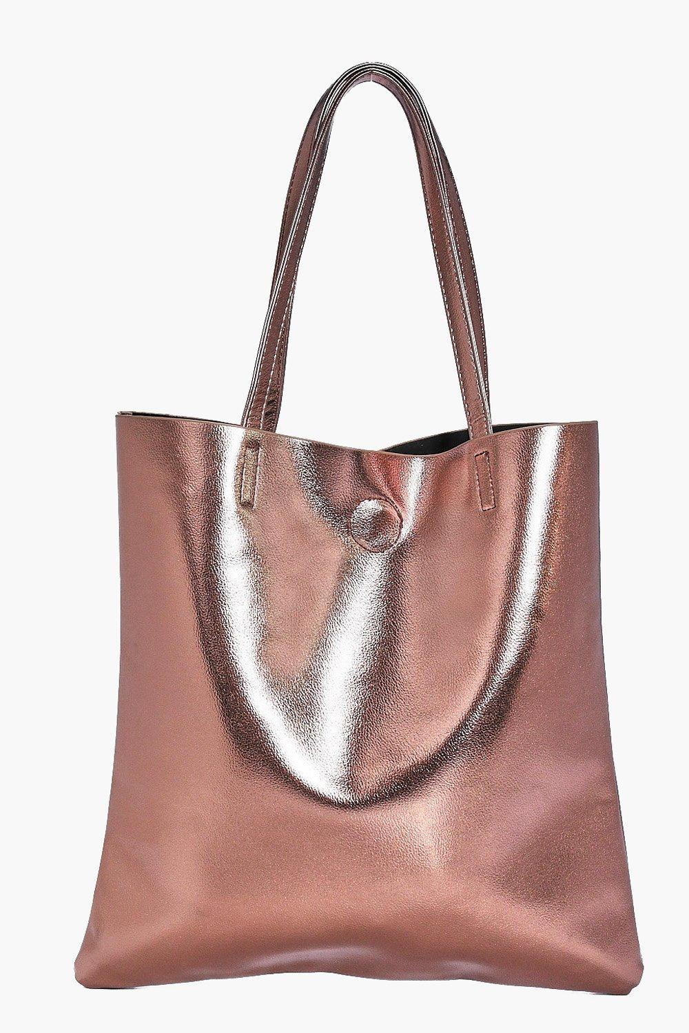 Boohoo rose cheap gold bag