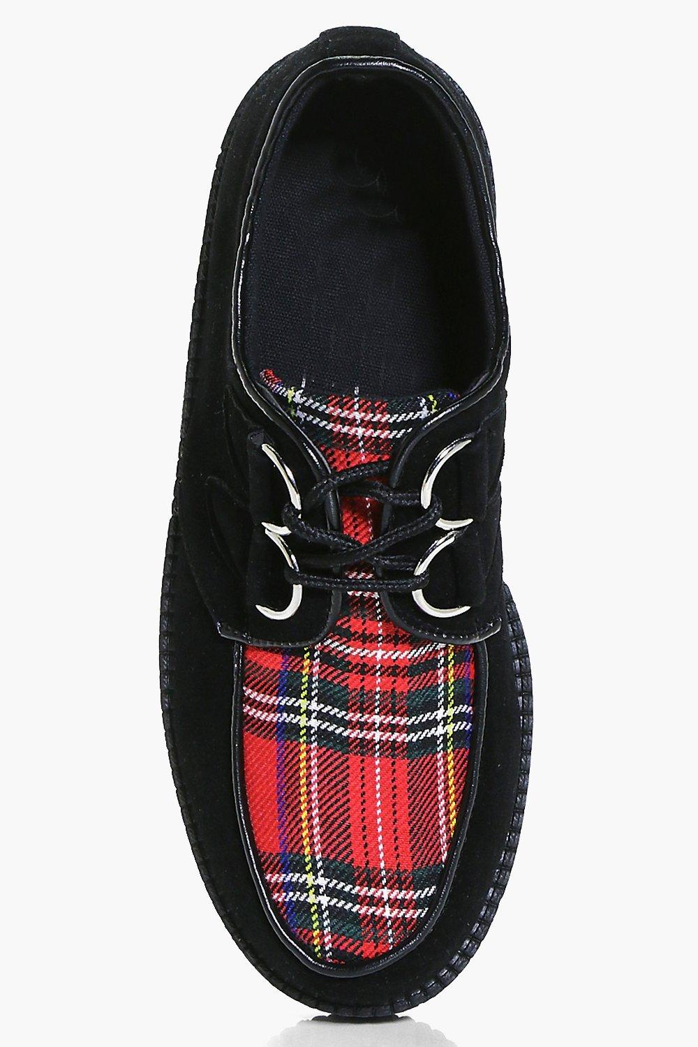 Tuk on sale tartan creepers