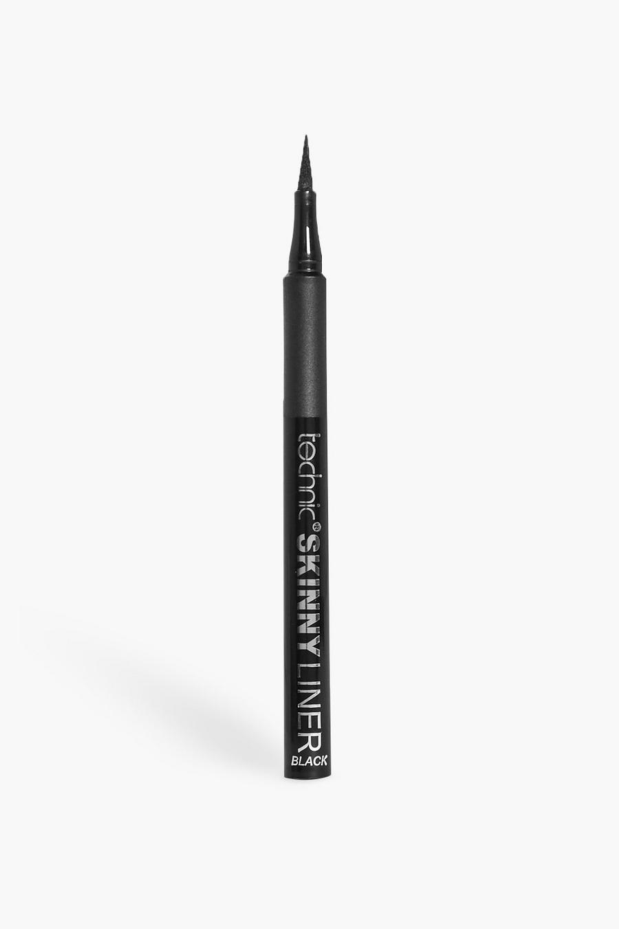 Black svart Technic Flytande eyeliner med smal filtspets image number 1