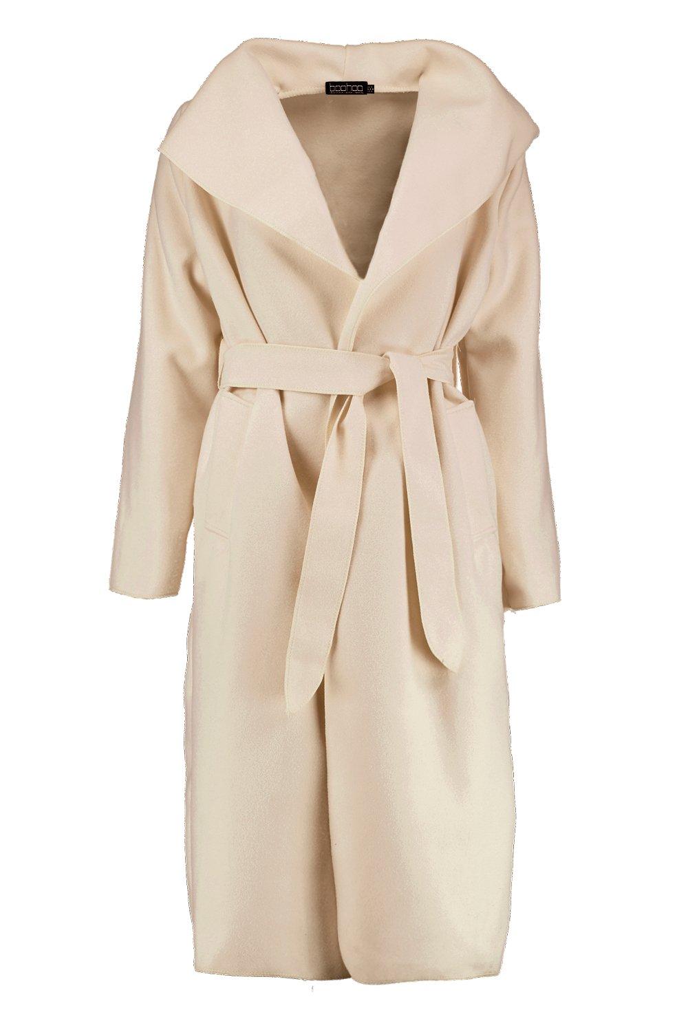 Boohoo on sale shawl coat