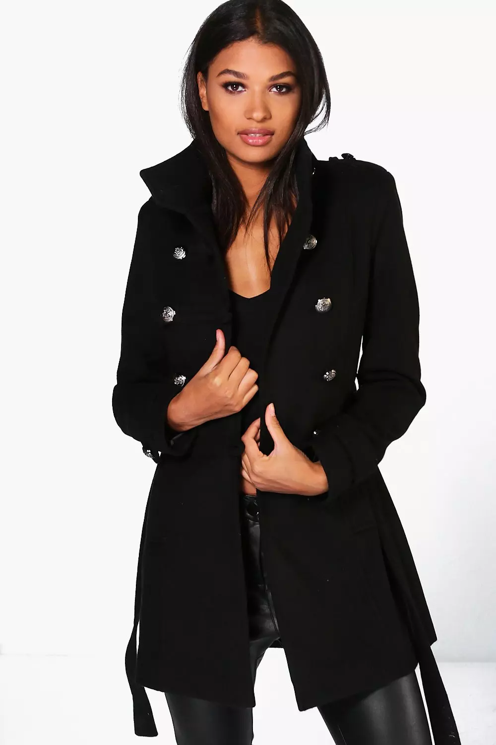 Boohoo 2025 military coat