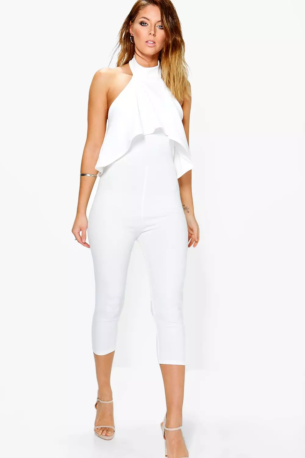 Capri length jumpsuit online