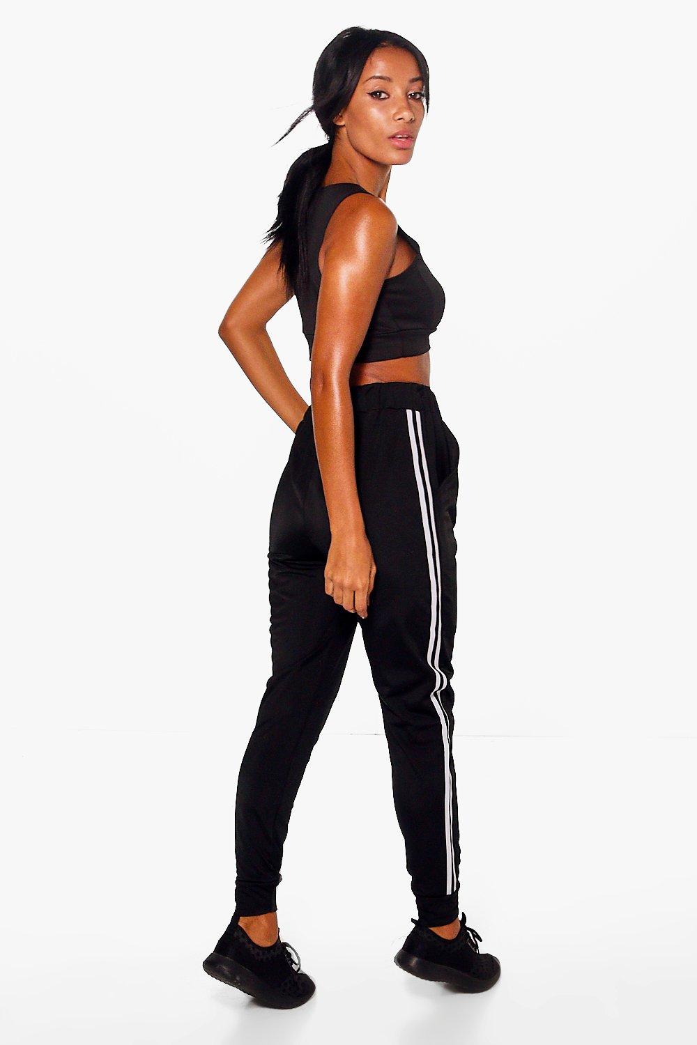 tracksuit bottoms boohoo