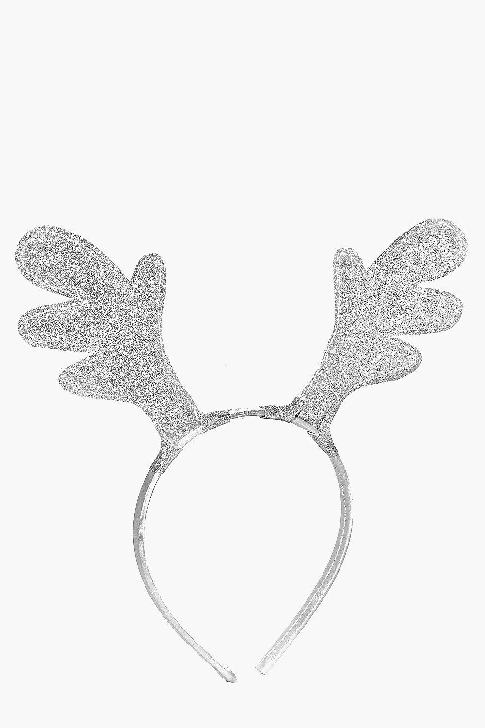 glitter reindeer headband