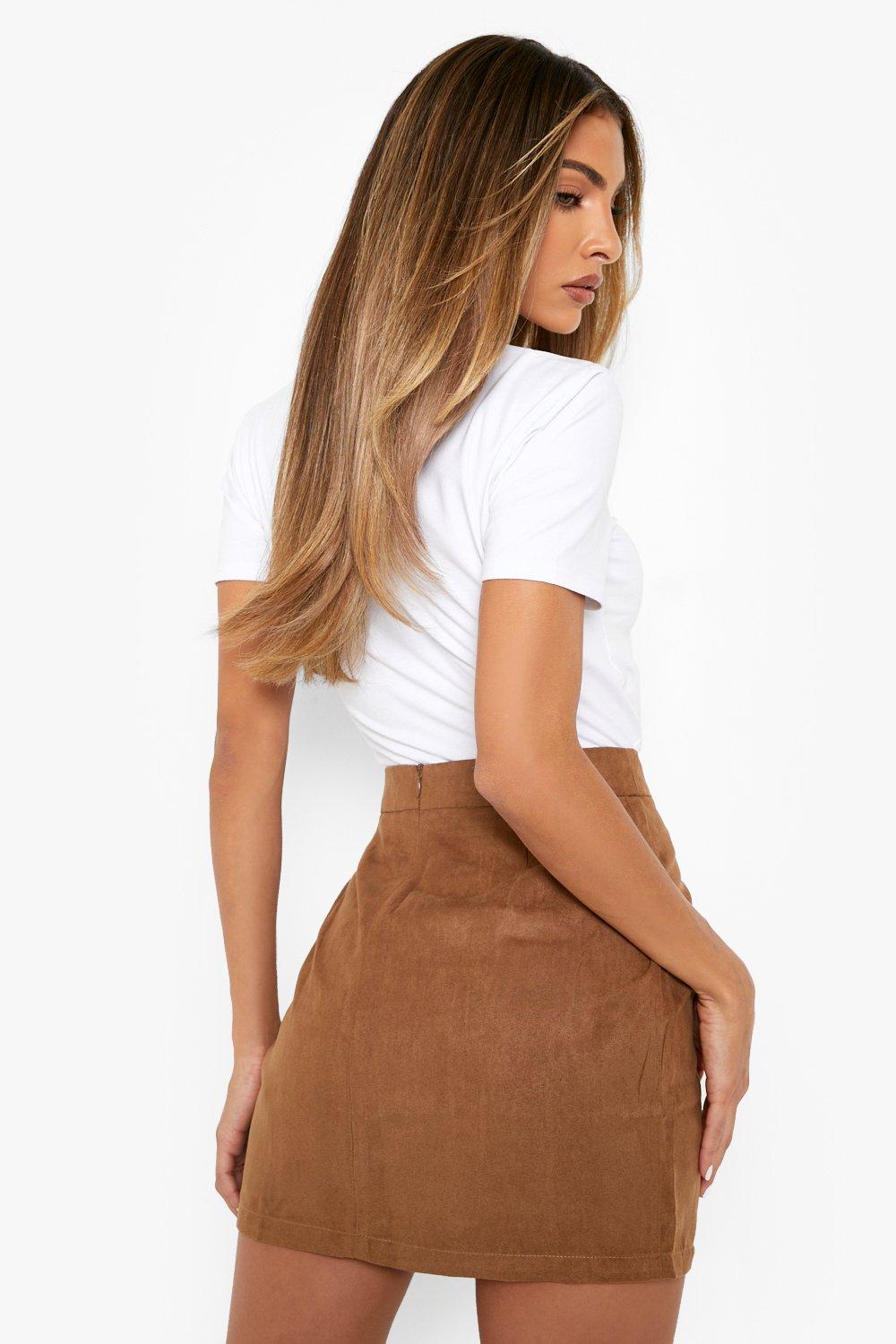 A line 2025 skirt boohoo