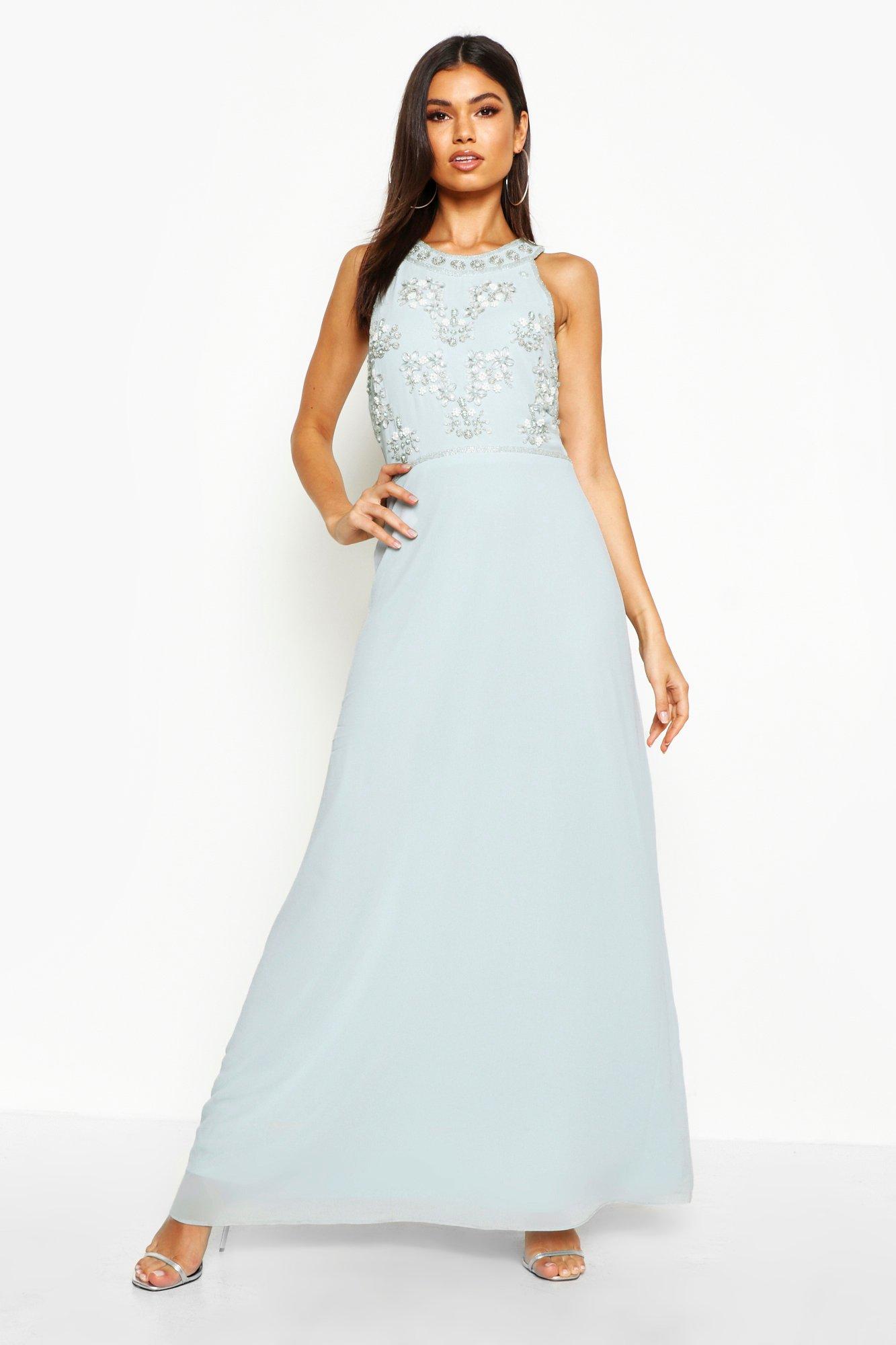 embellished bridesmaid dresses uk