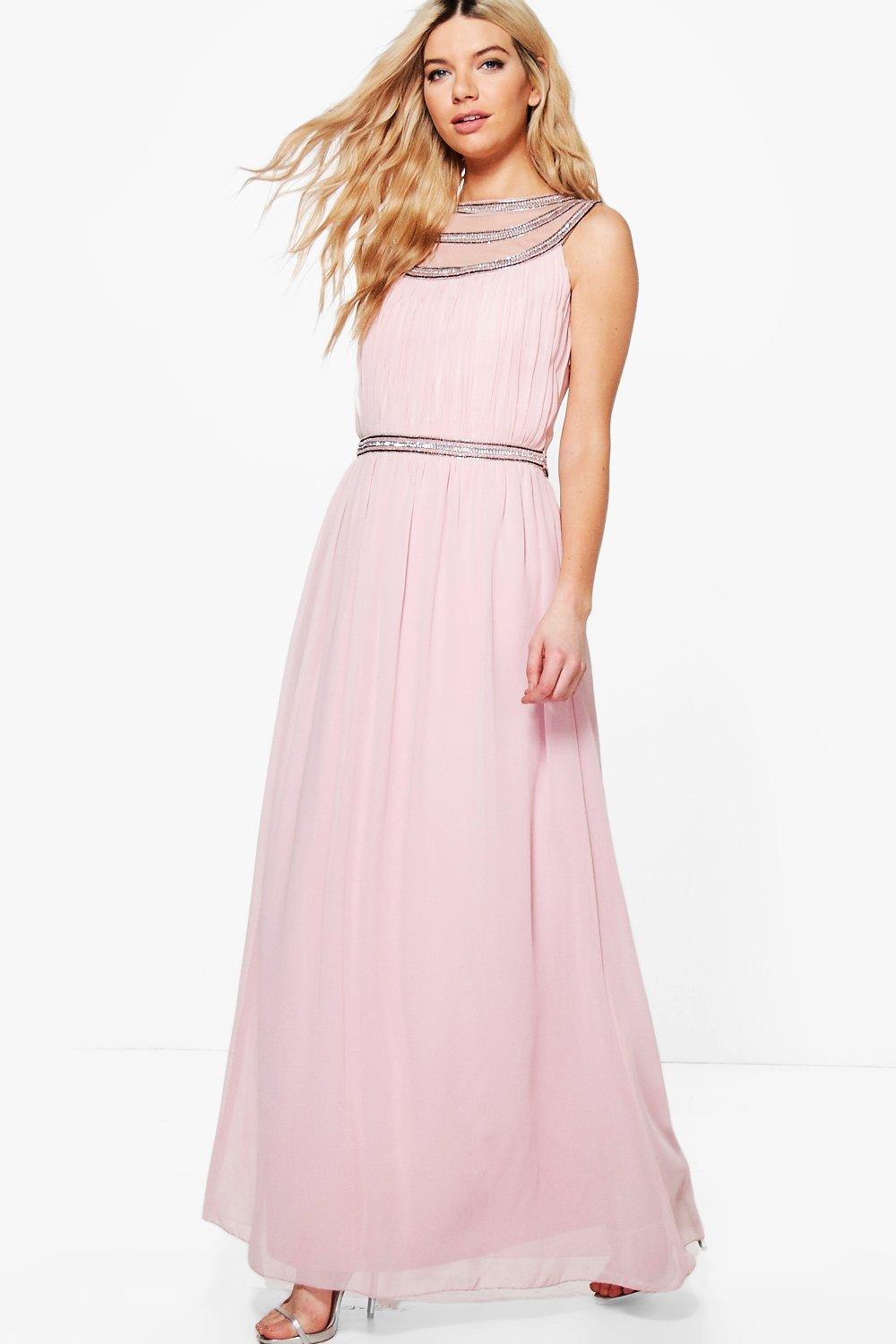boohoo boutique embellished maxi dress