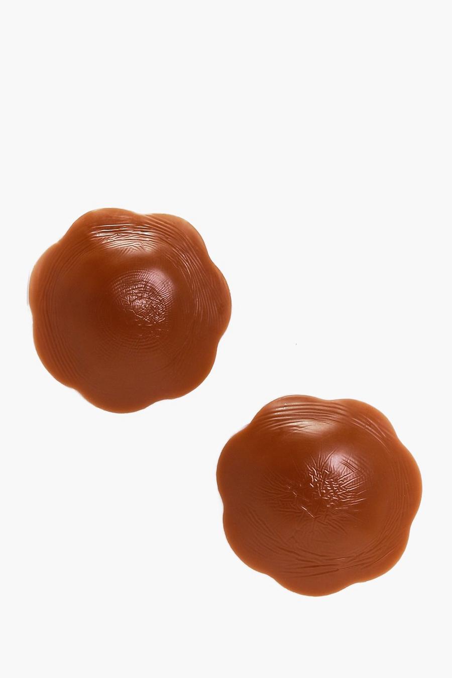 Medium brown DD + Silicone Reusable Nipple Covers image number 1