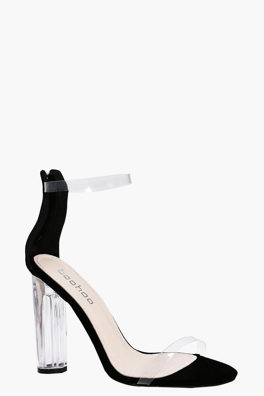 carla sandali con fascia trasparente image number 1