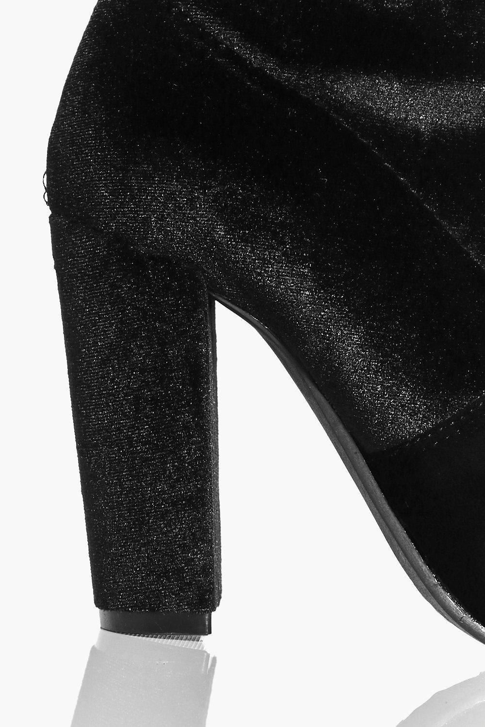 Botas tacon grueso discount alto