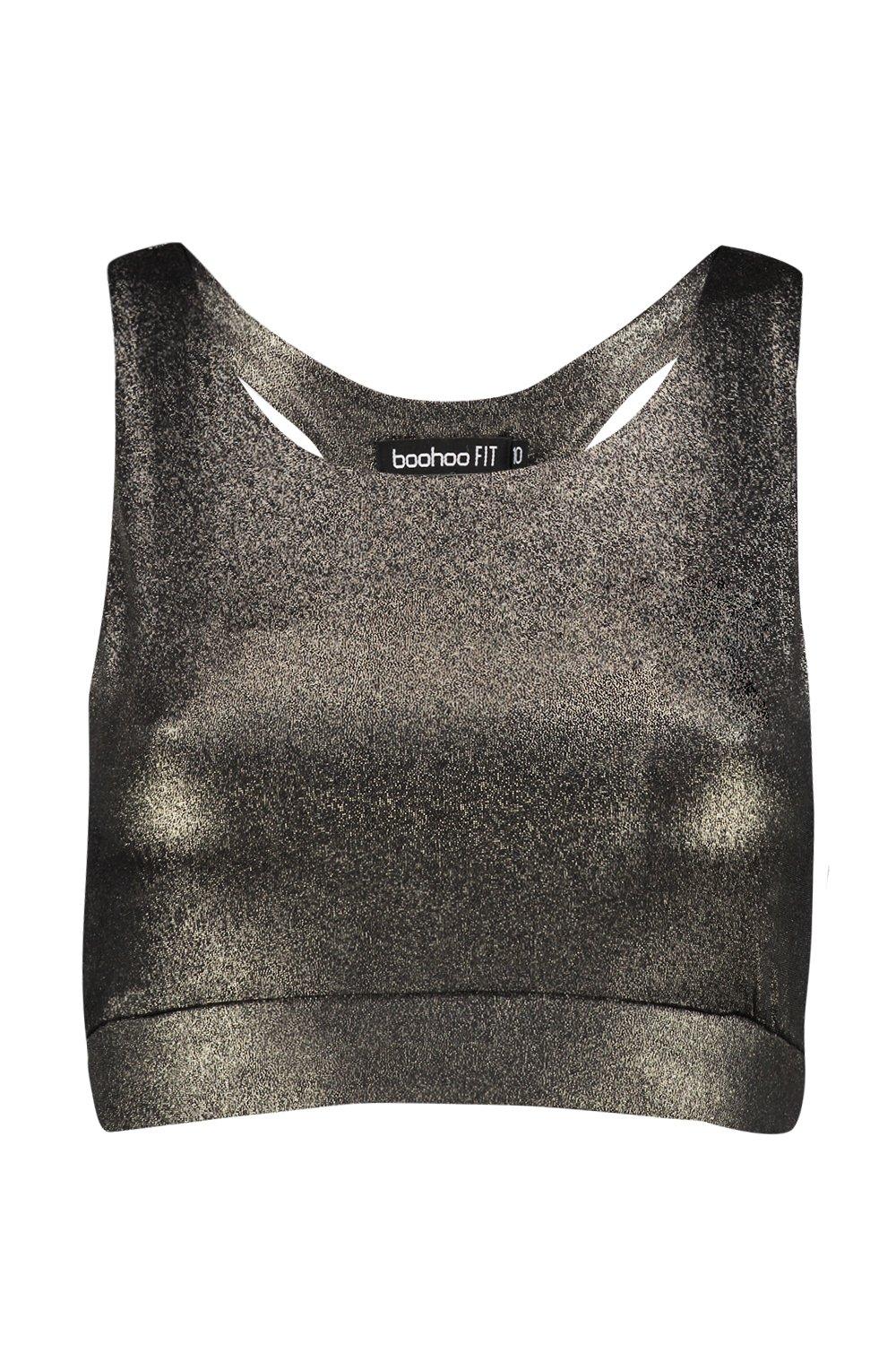 Lyndsay FIT Metallic Sports Bra