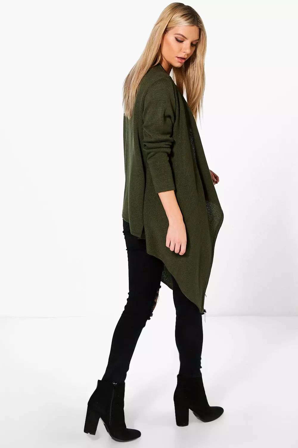 Boohoo sale waterfall cardigan