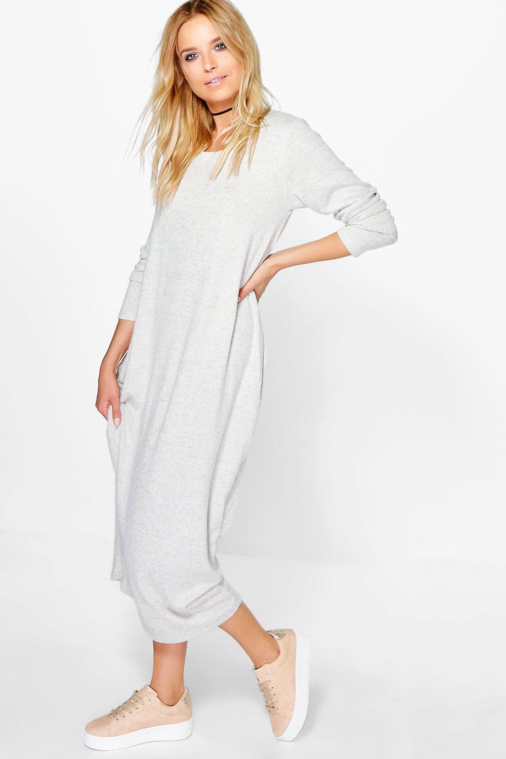 Alicia Knitted Maxi Dress | boohoo