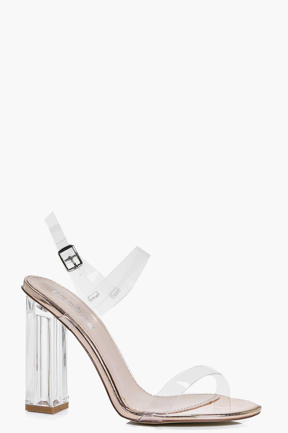 boohoo rose gold shoes