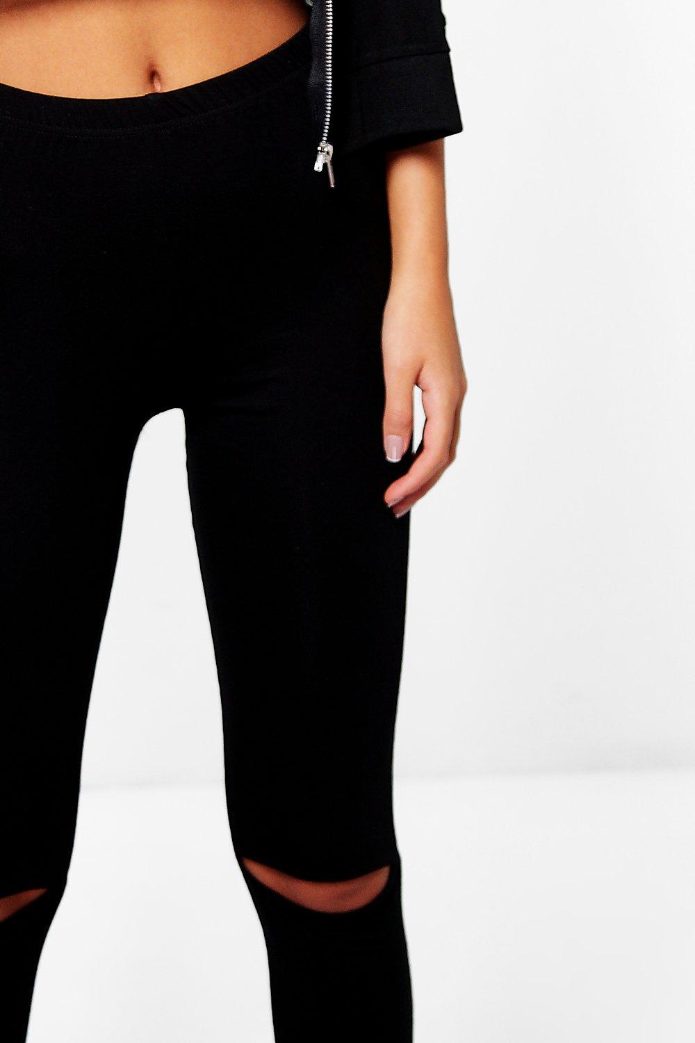 Black viscose leggings hotsell