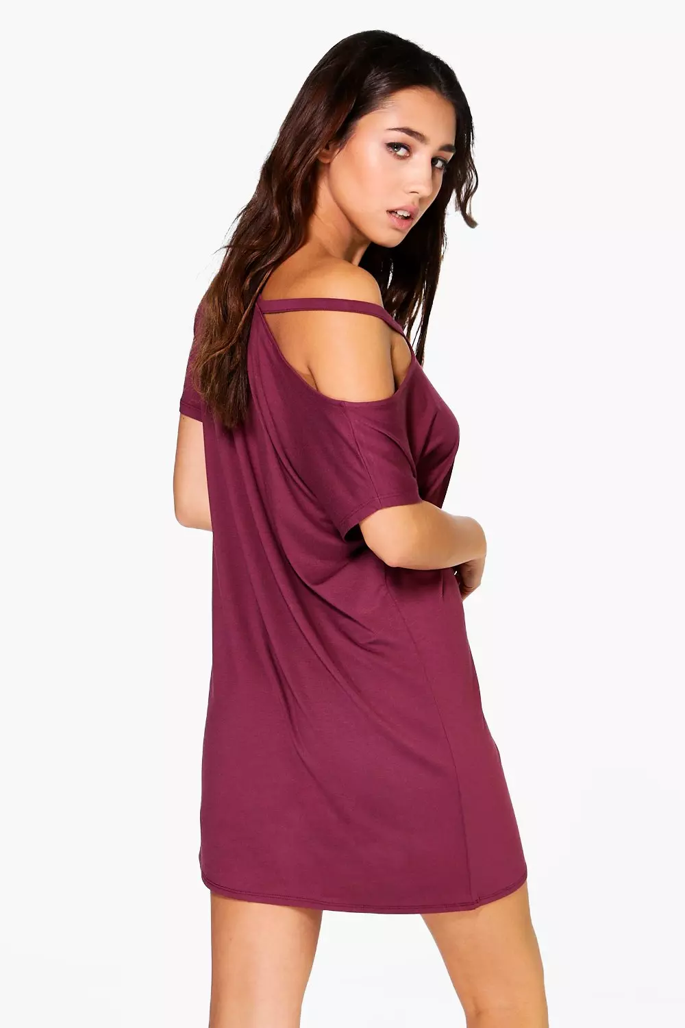 Strappy t hotsell shirt dress