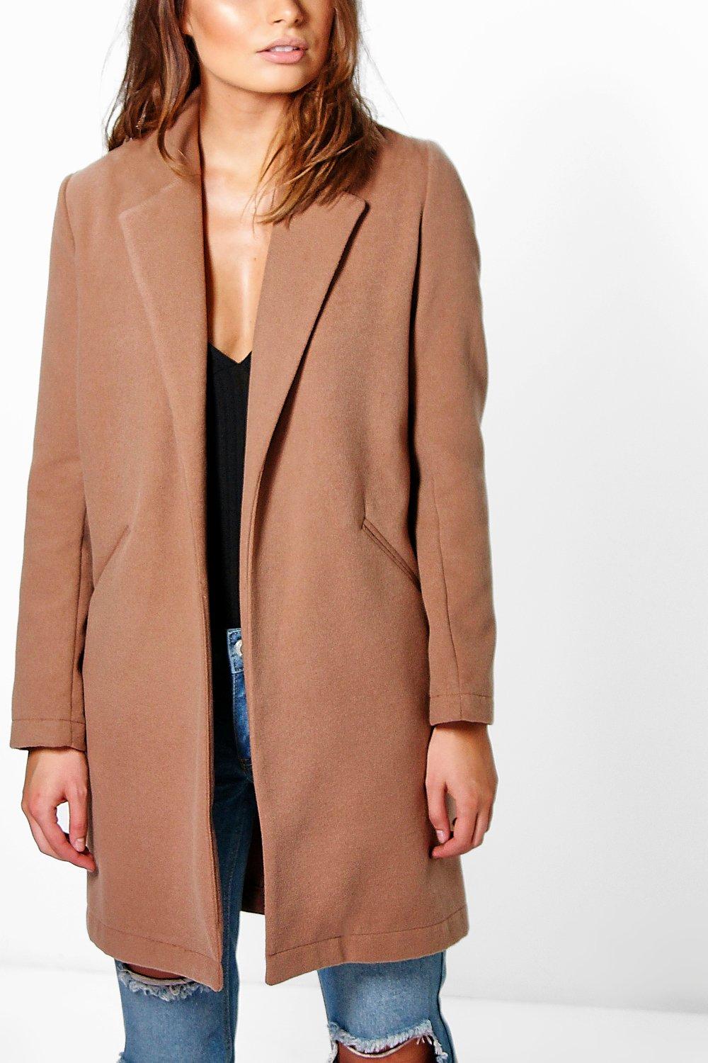 New look textured duster coat hotsell