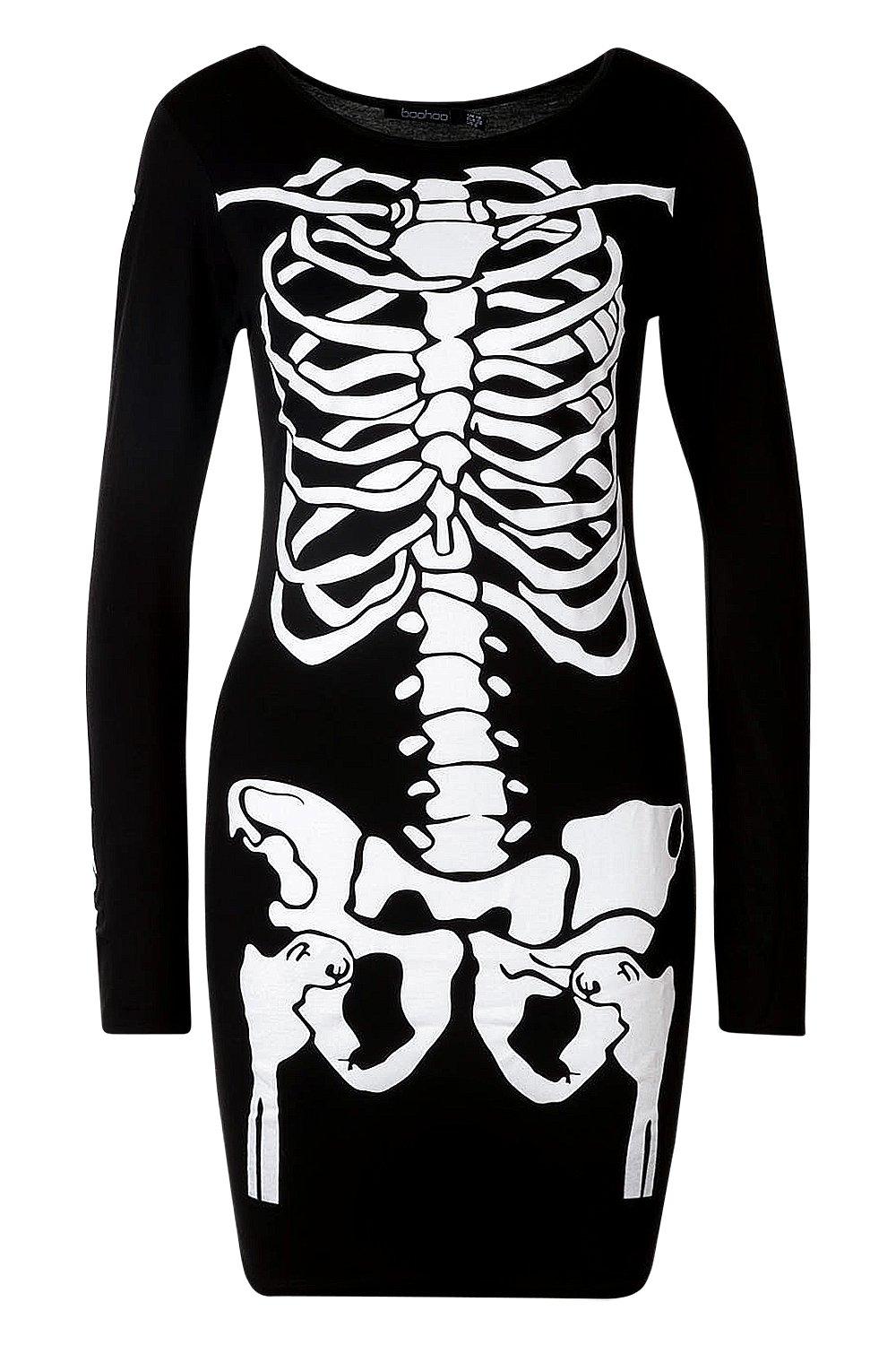 Missguided skeleton outlet dress