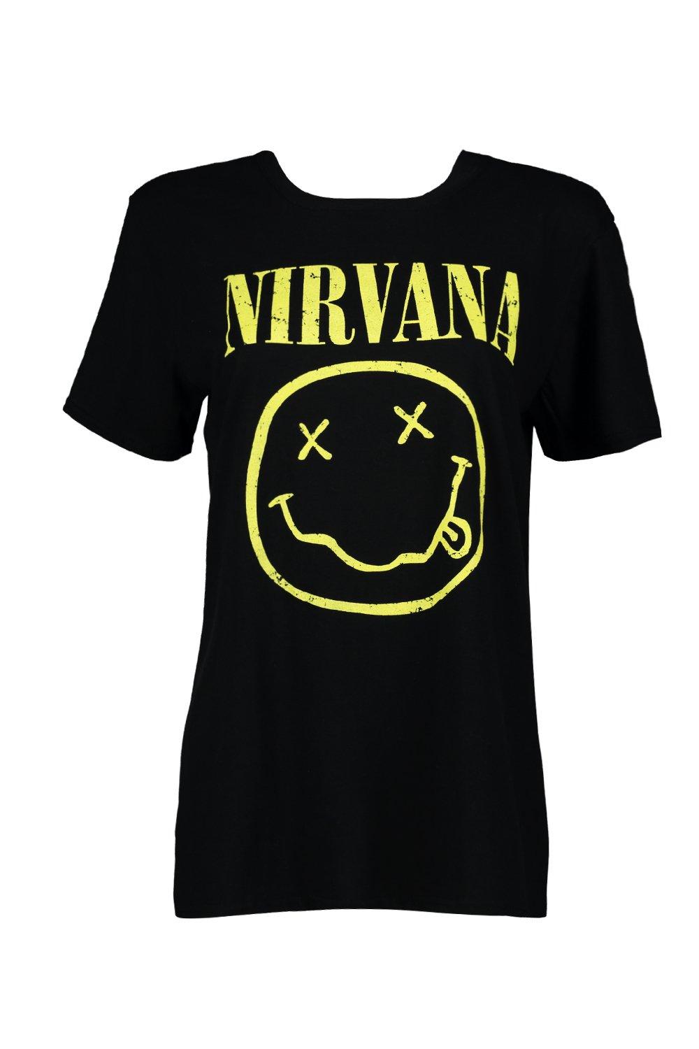 nirvana band tee