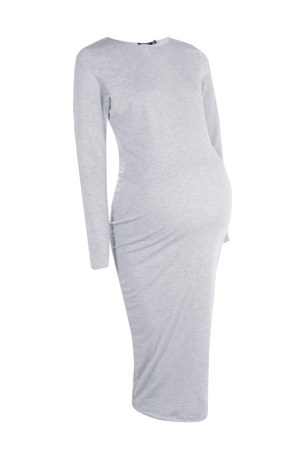 caroline long sleeve midi dress