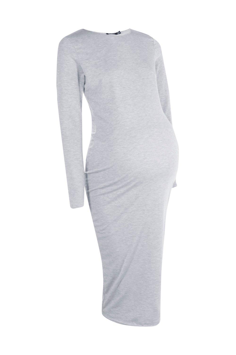 Caroline long shop sleeve midi dress