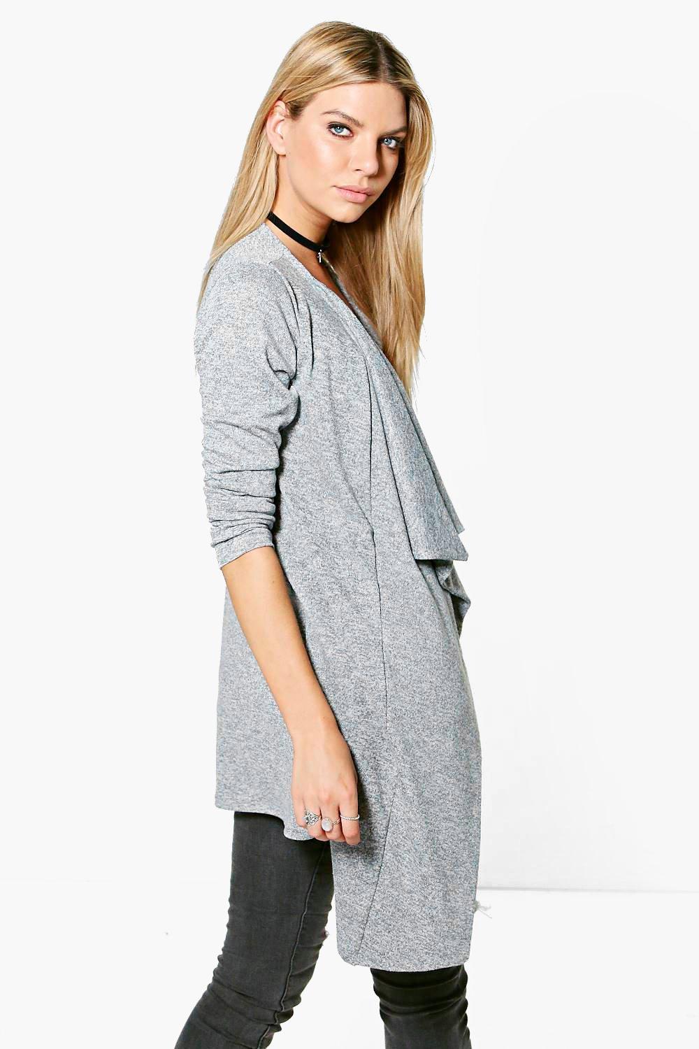 Boohoo waterfall clearance cardigan