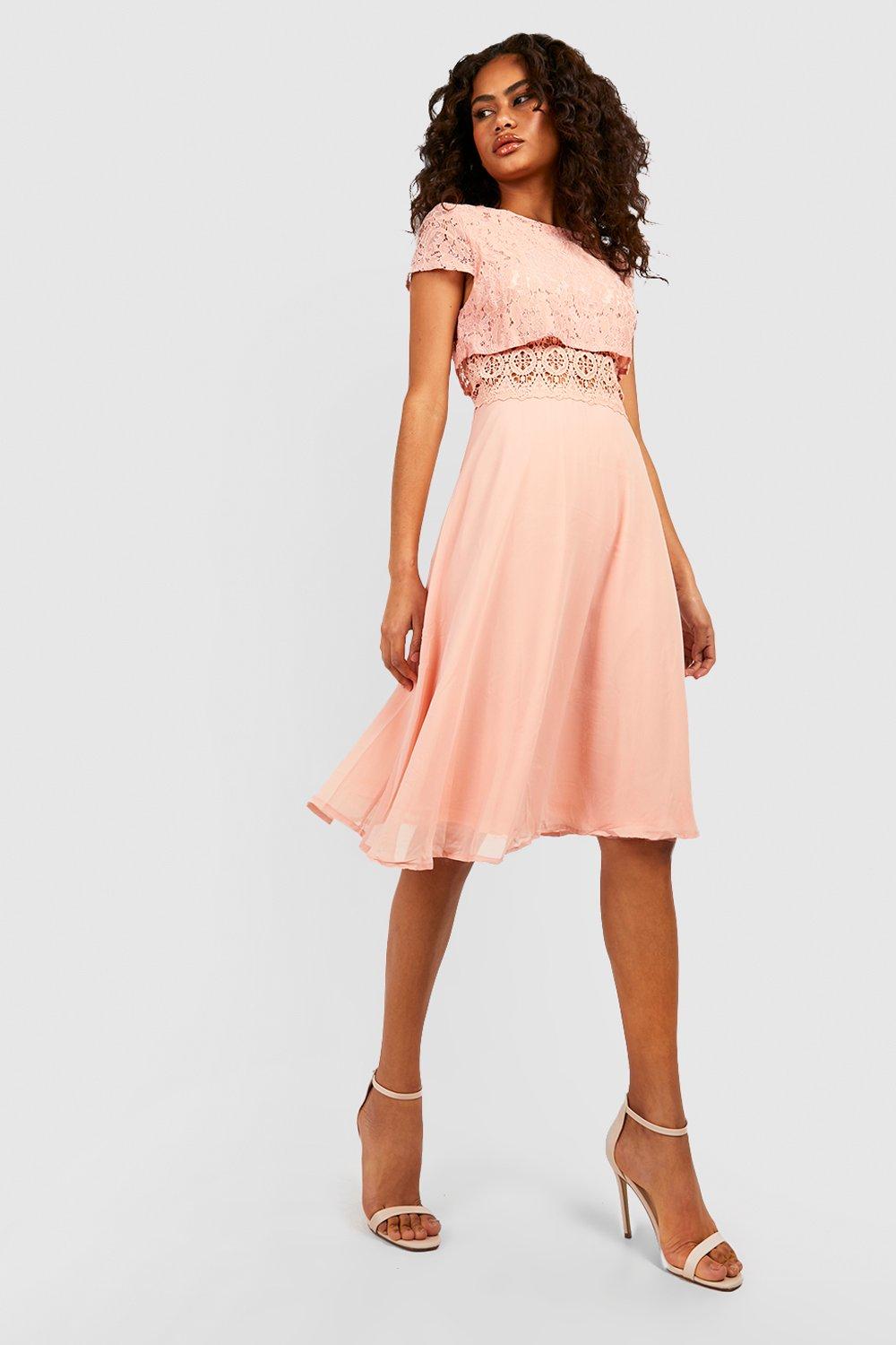 Blush 2025 skater dress