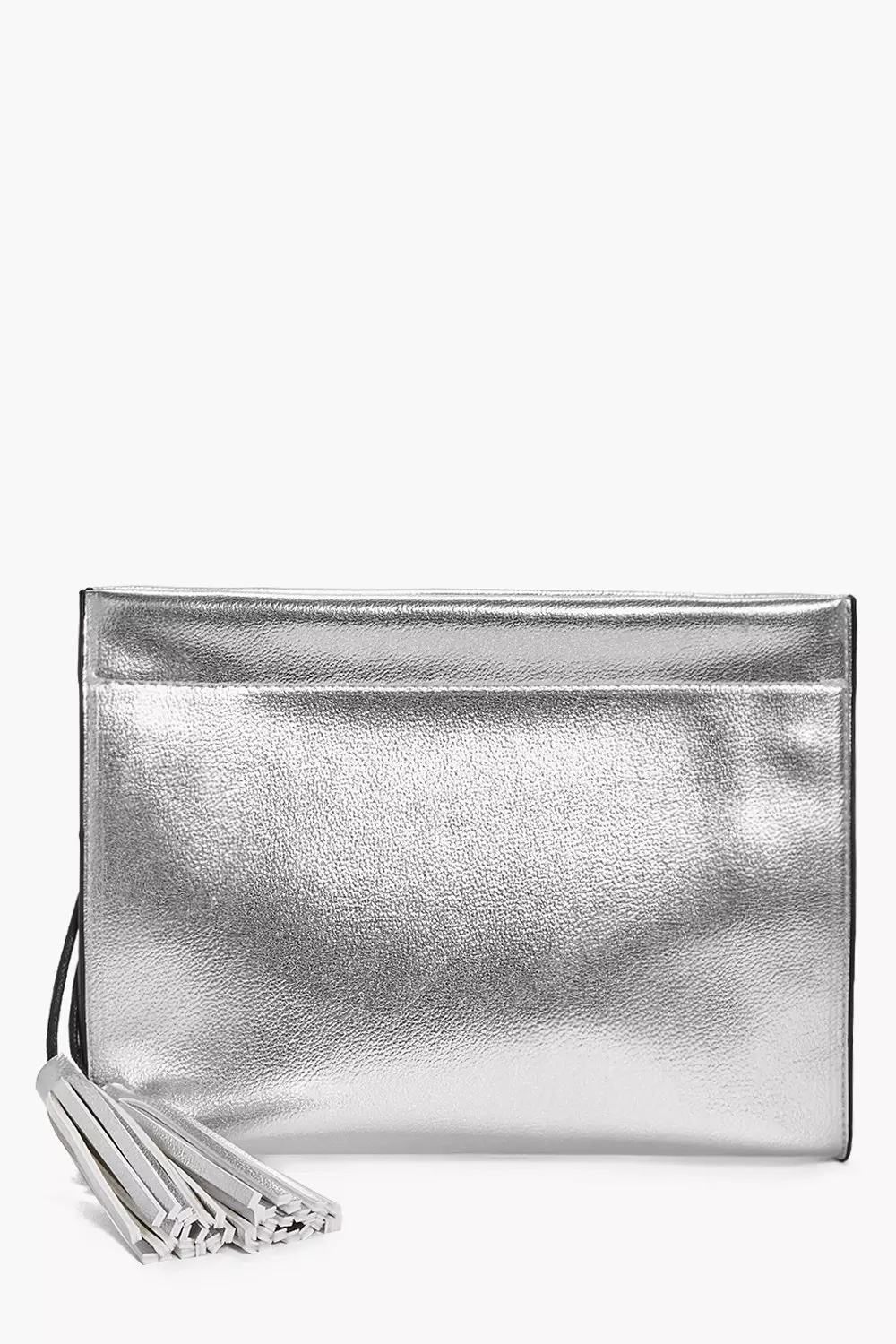 Boohoo silver bag hot sale