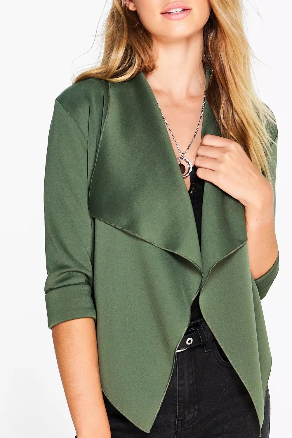 Khaki green hot sale waterfall jacket