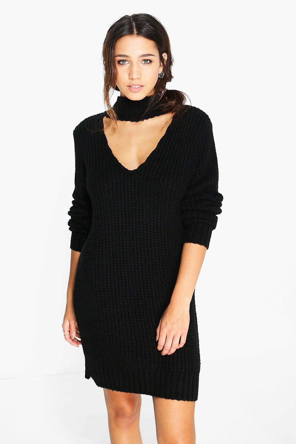 Choker jumper cheap dress