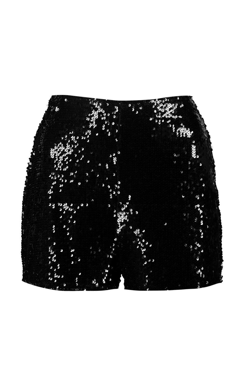 Boutique All Over Sequin Shorts