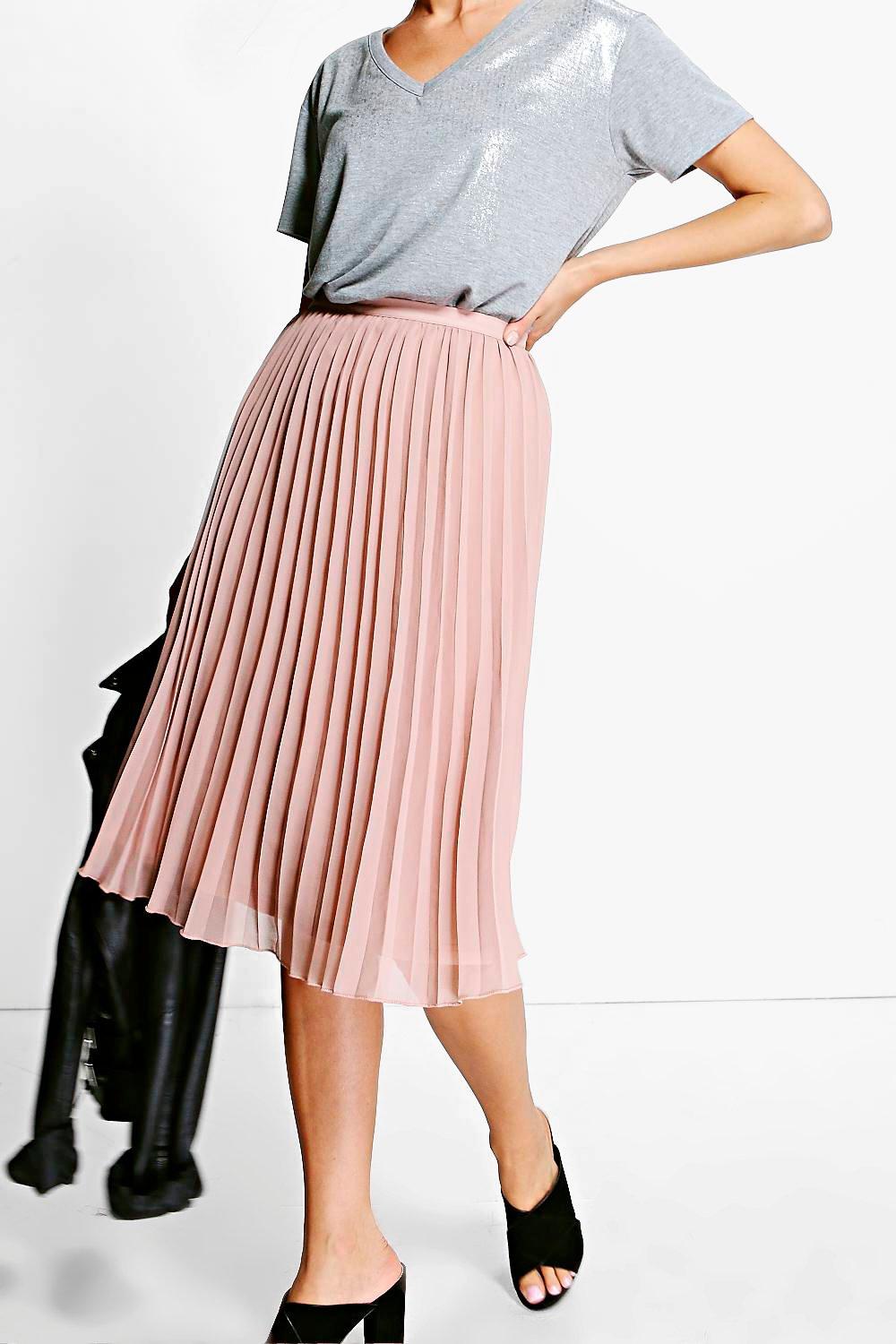 boohoo midi skirts