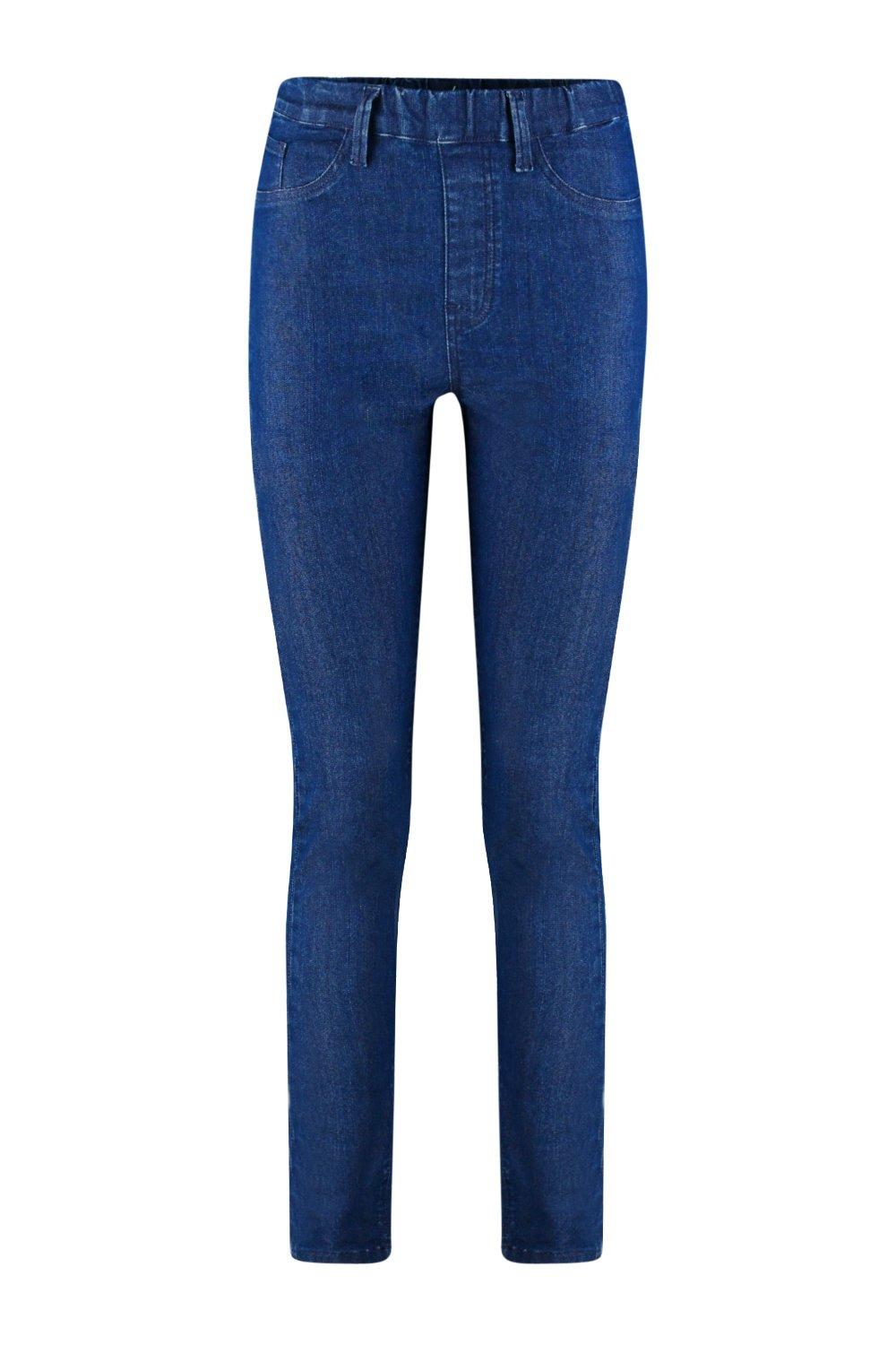 mid blue jeggings