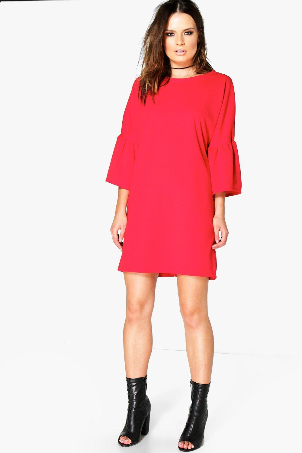 belle sleeve dress