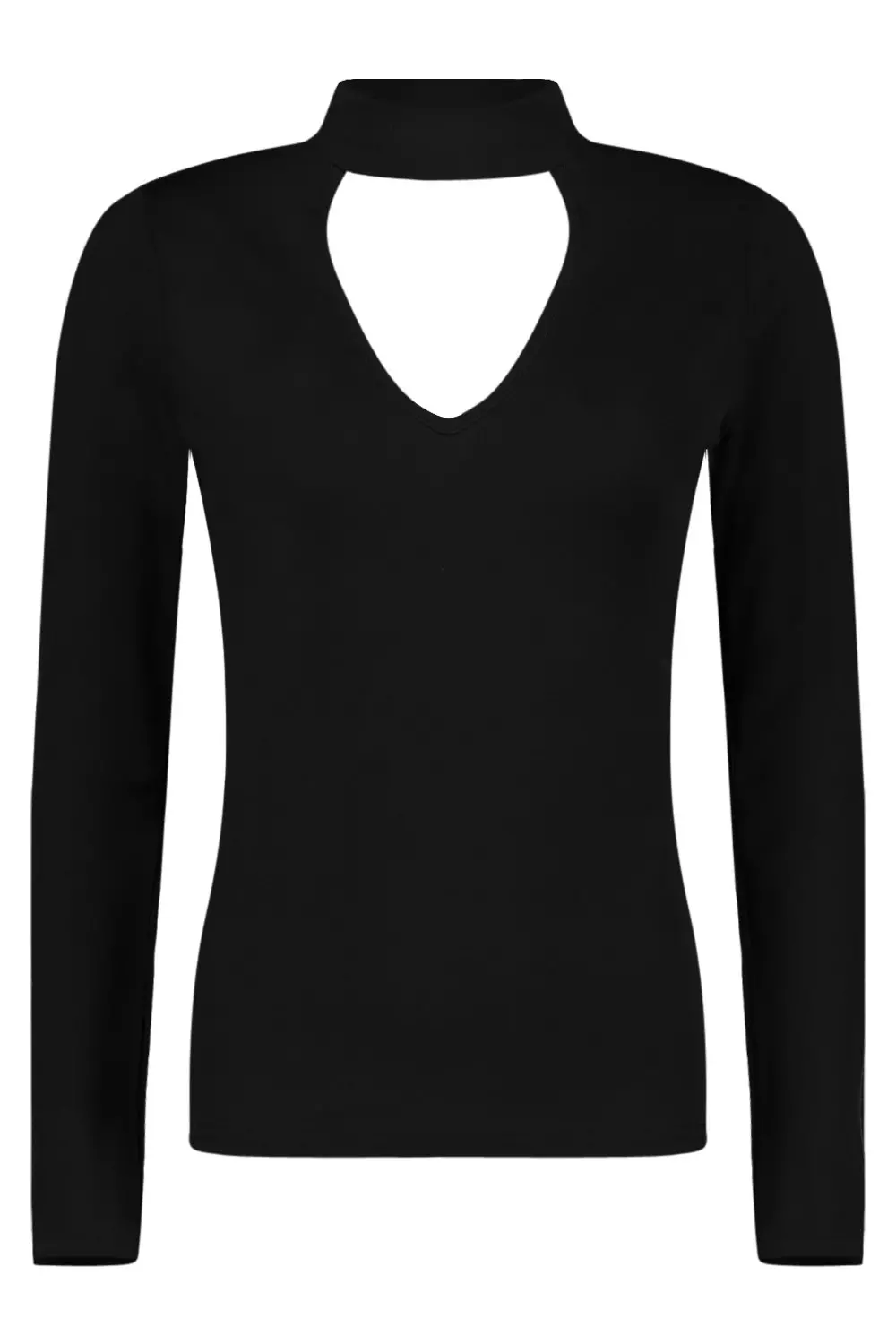 choker shirt long sleeve