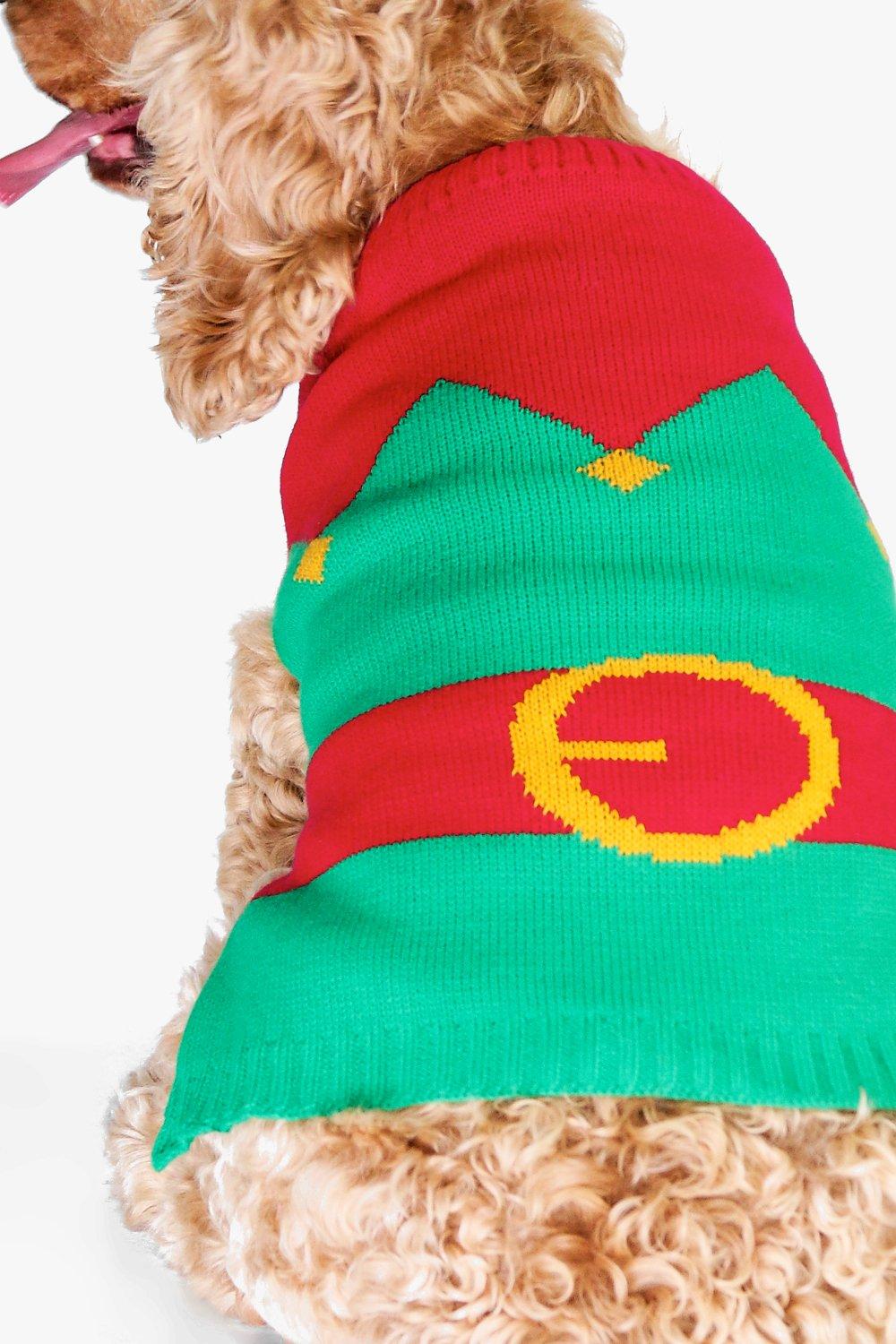 boohoo dog christmas jumper