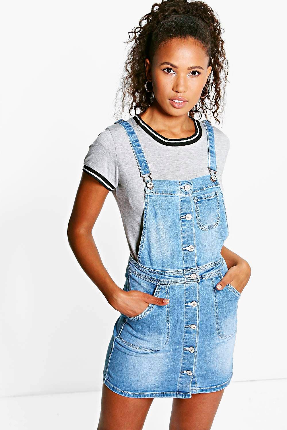 dungaree dress