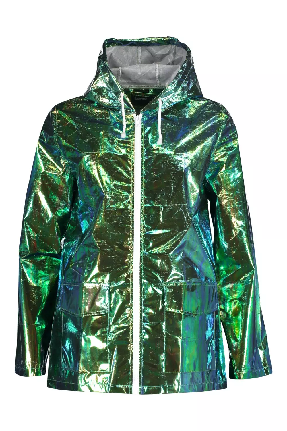 Green holographic clearance jacket