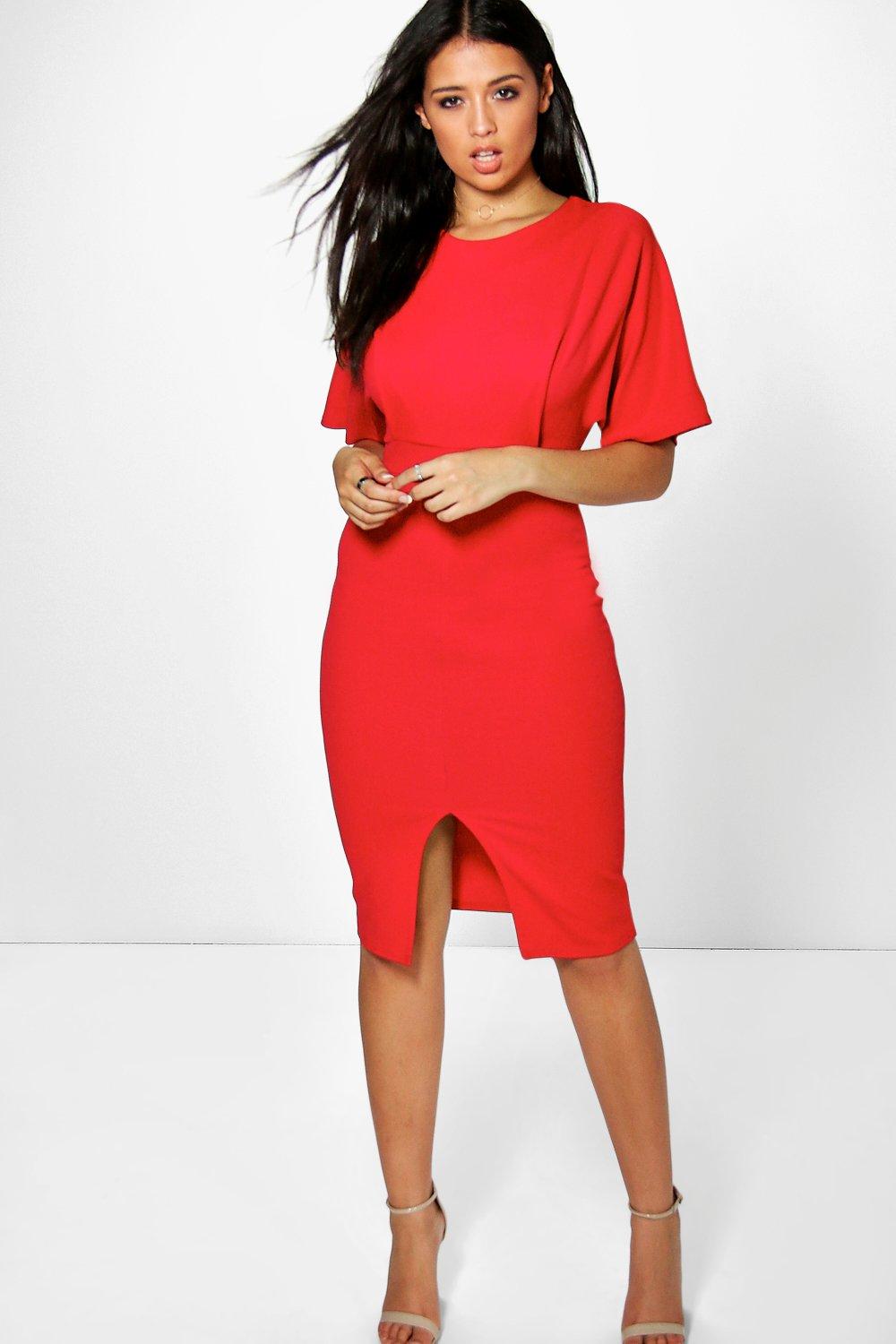 boohoo pencil dress