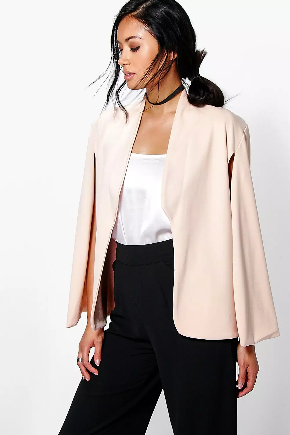 Boohoo clearance cape jacket