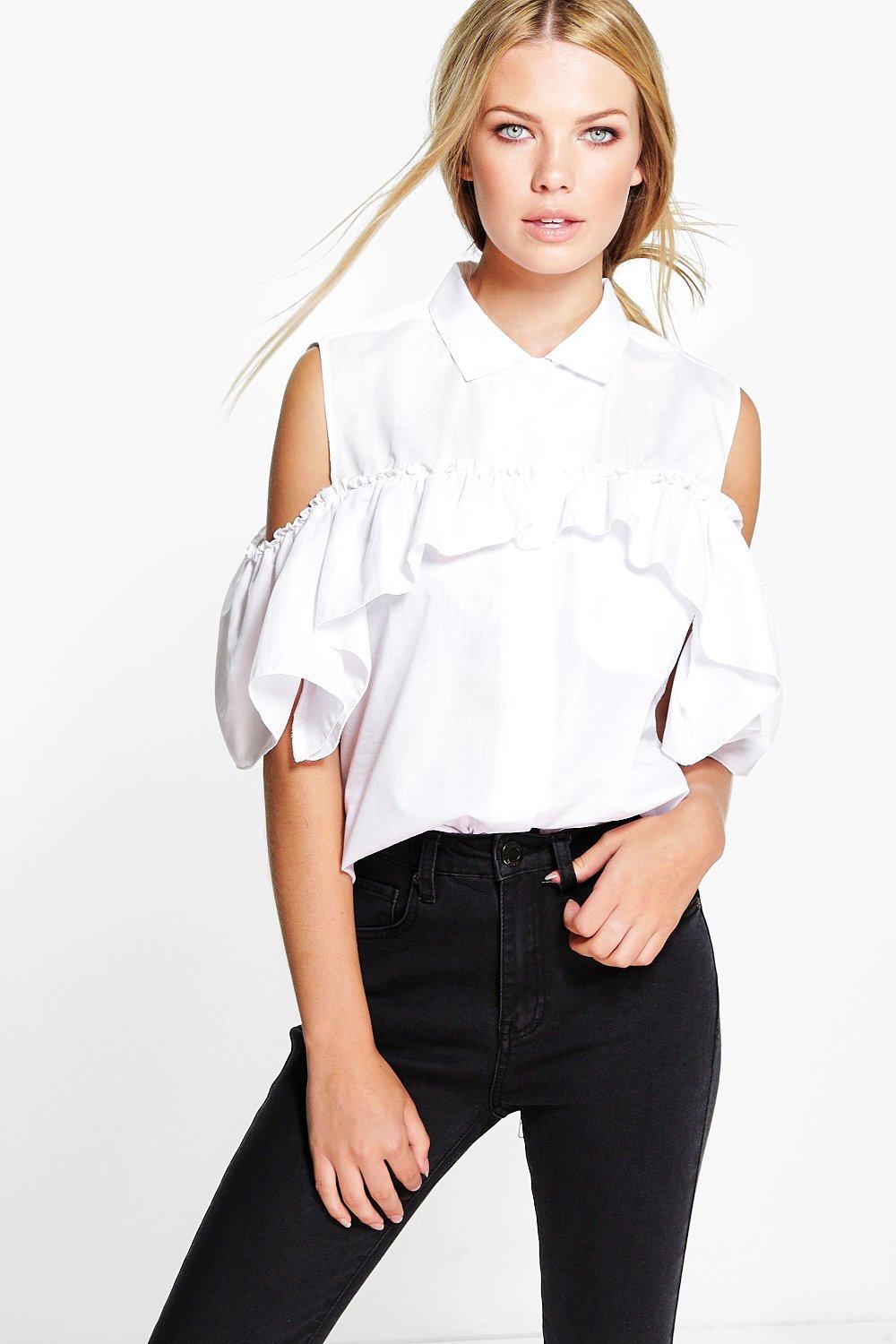 boohoo cold shoulder