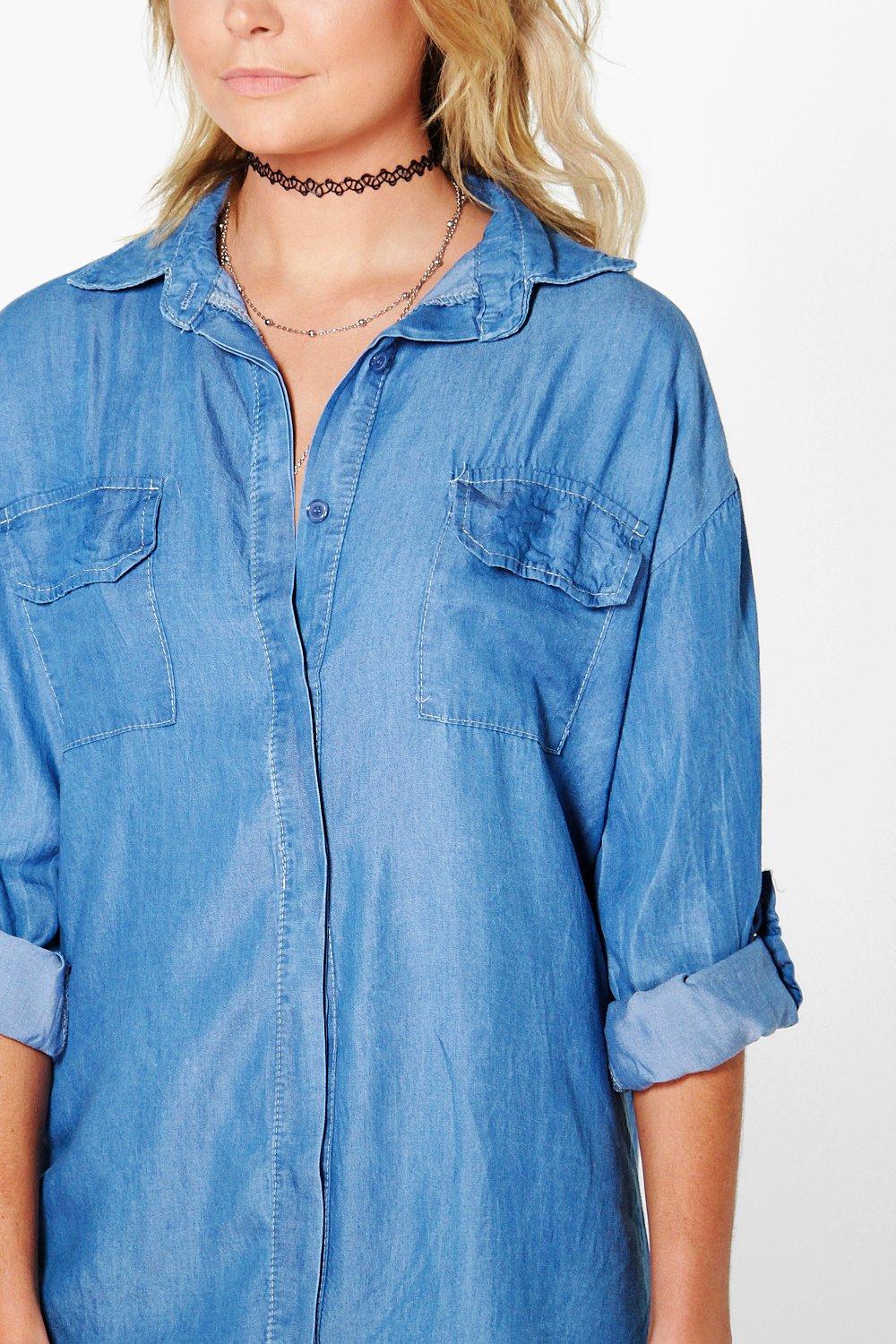 lightweight denim shirt