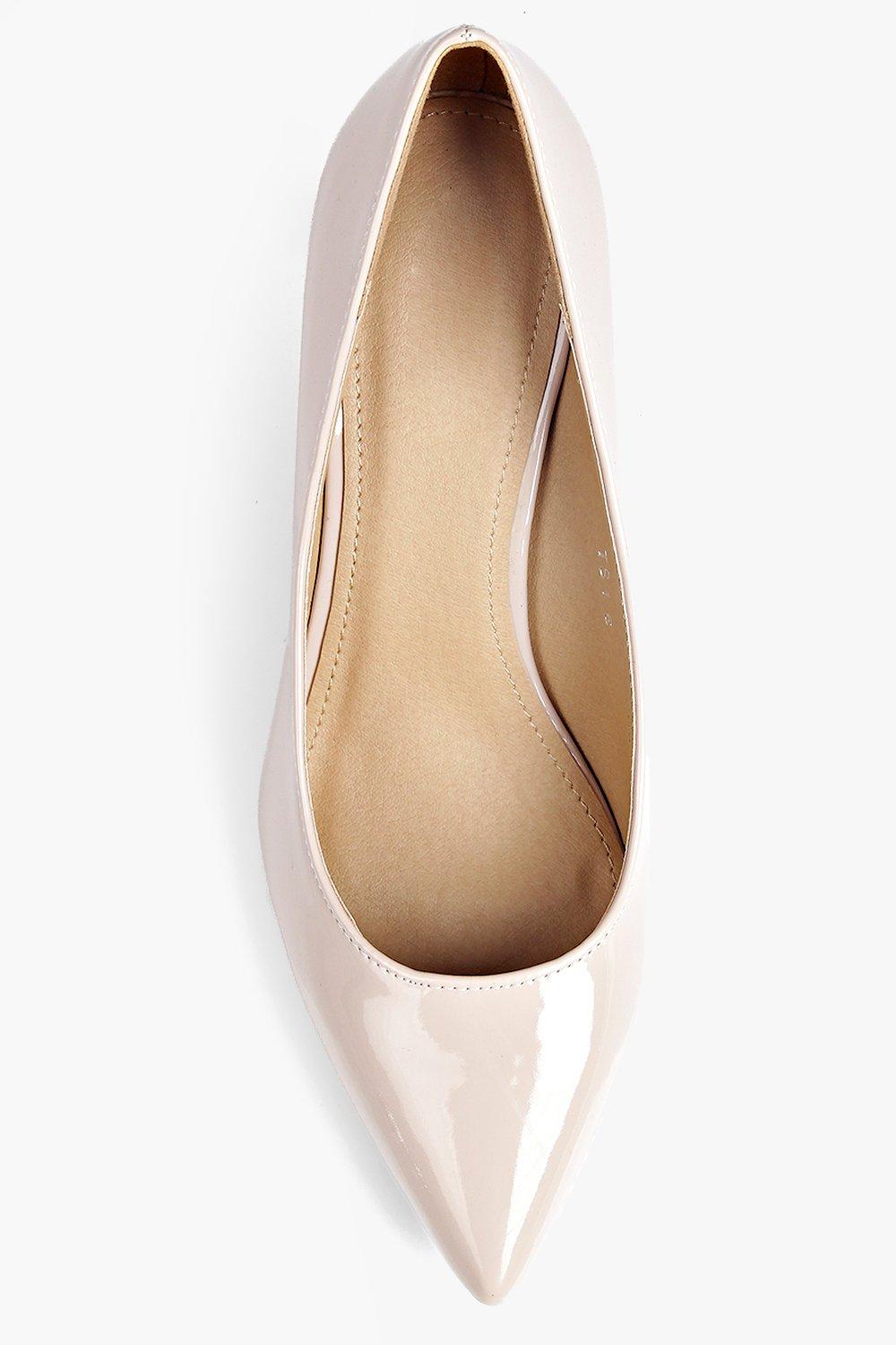 escarpins talon bas