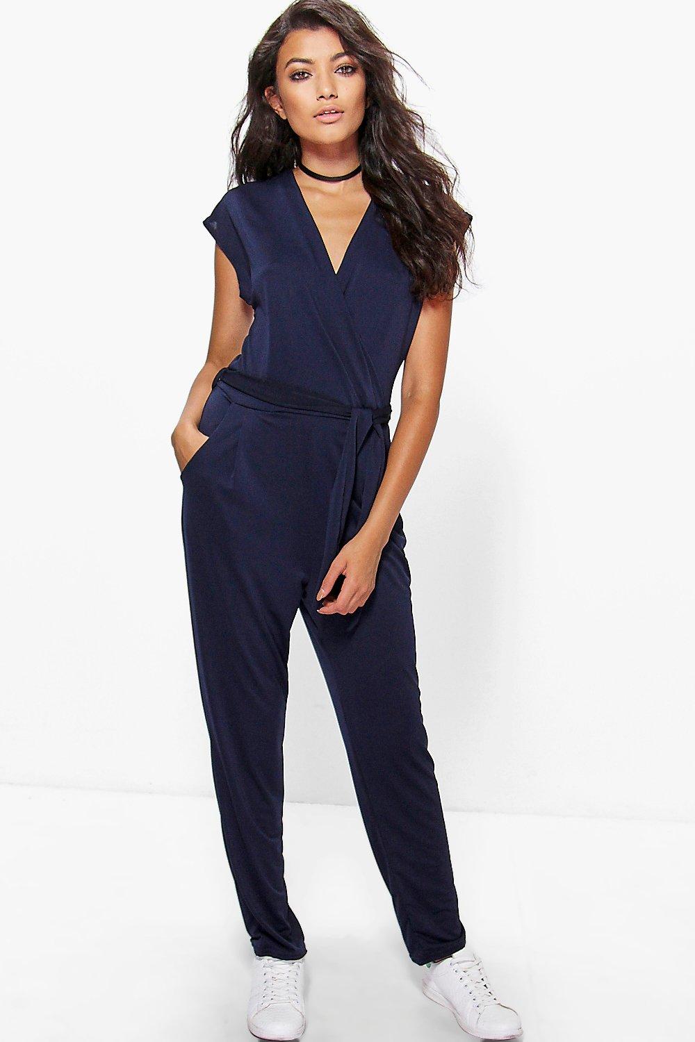 belt jumpsuit