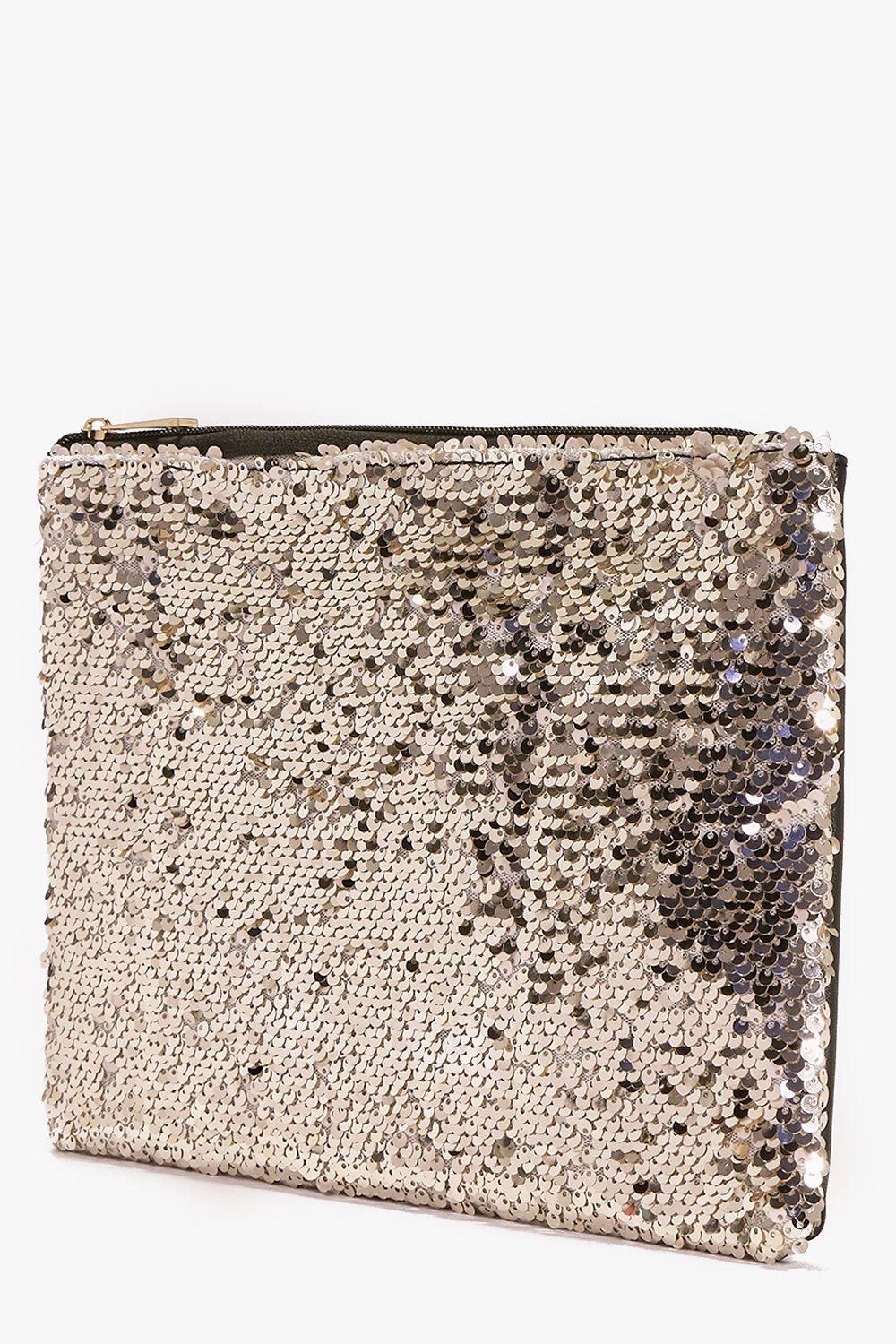 Pochette hot sale con paillettes